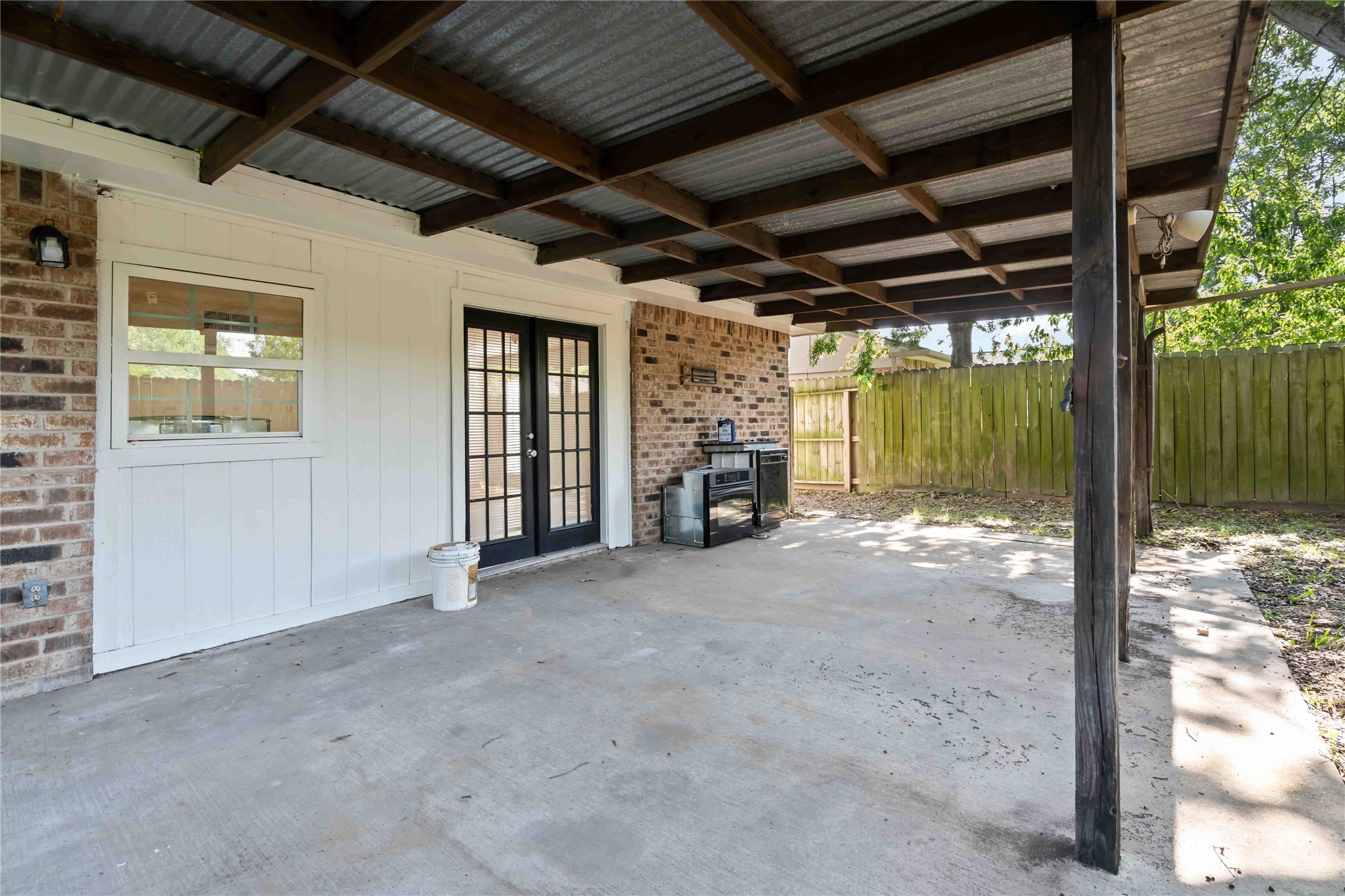 17415 North Barker Street Houston, TX 77084 - Photo 26 of 30 a view of a room with wooden walls