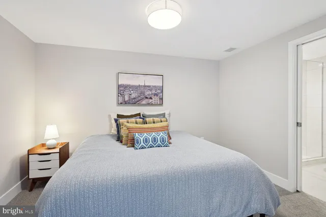 a view of a walk in closet