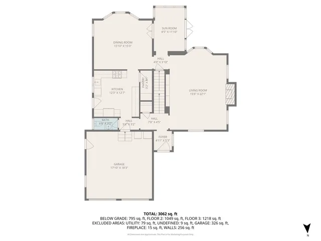 $9,500 | 526 Orchard Lane, Winnetka, IL 60093