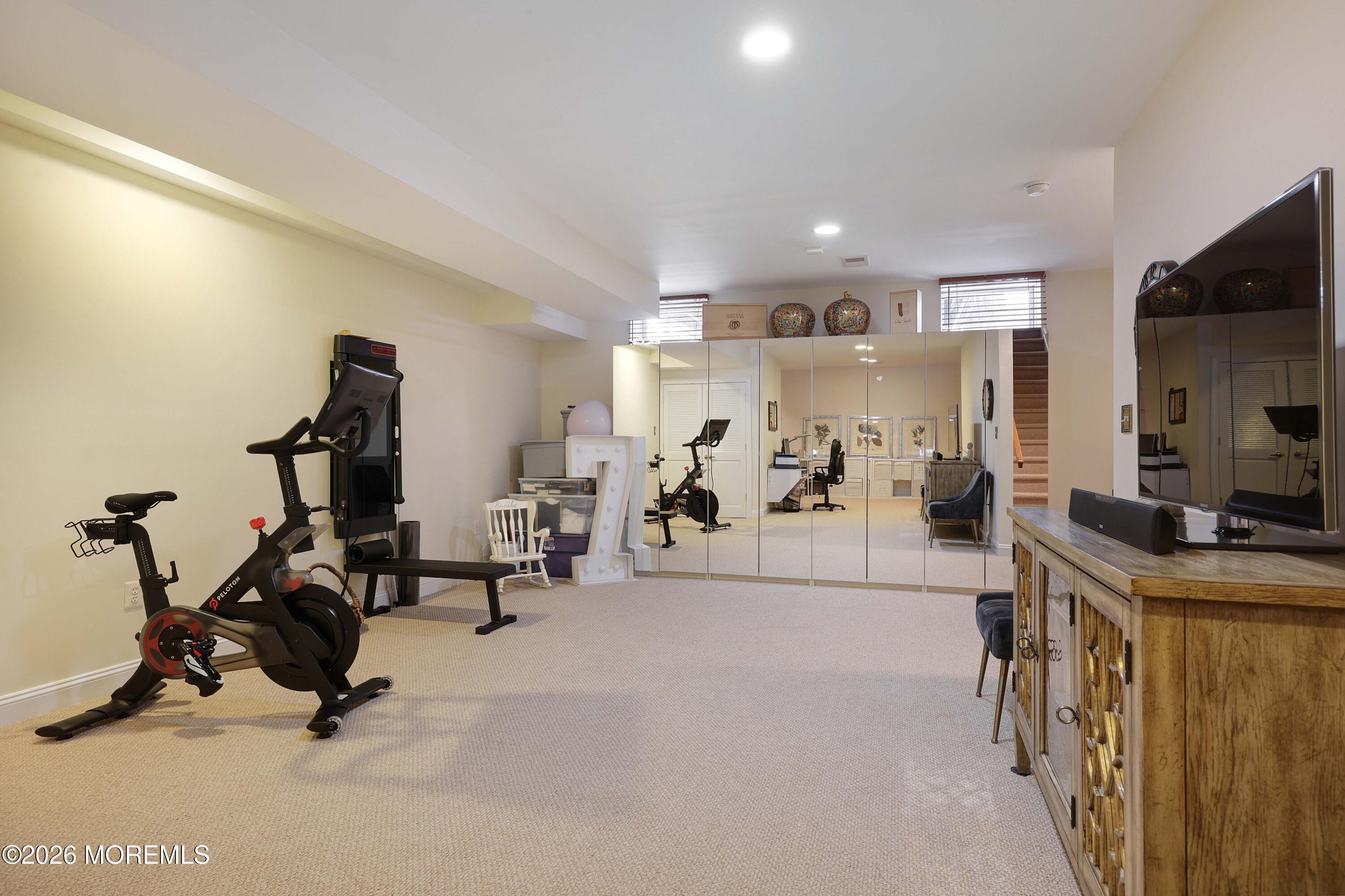 33 Chapin Avenue Red Bank, NJ 07701 - Photo 23 of 33 a view of a room with gym equipment