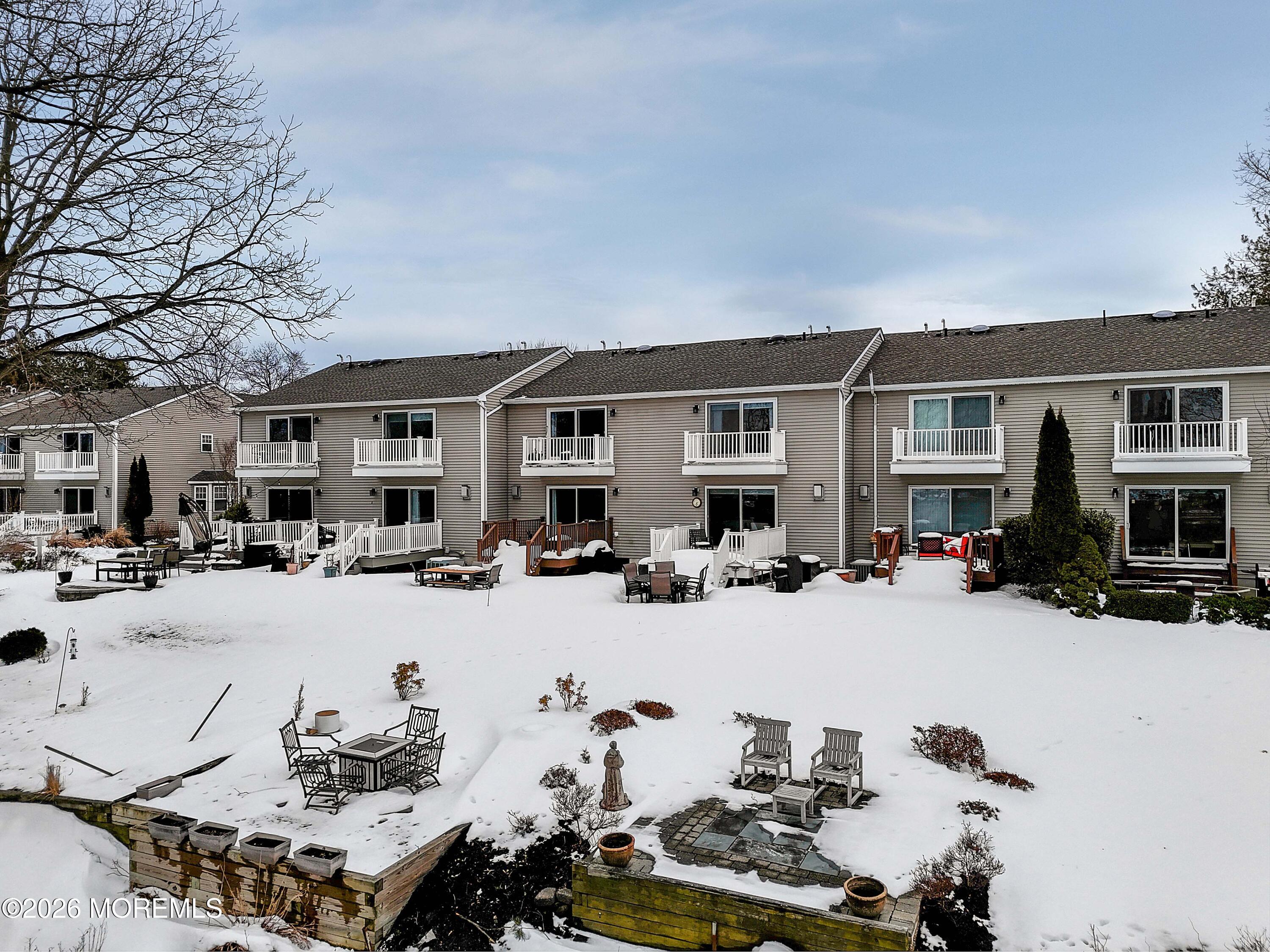 33 Chapin Avenue Red Bank, NJ 07701 - Photo 27 of 33 a view of a dinning table and chairs in the patio