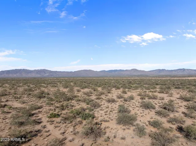 a view of a city with sunset view