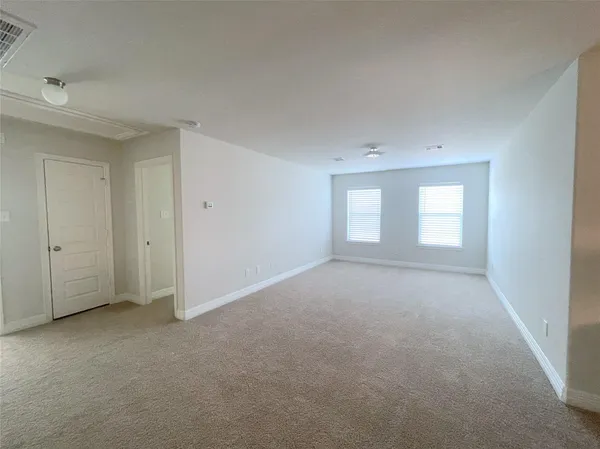 a view of empty room