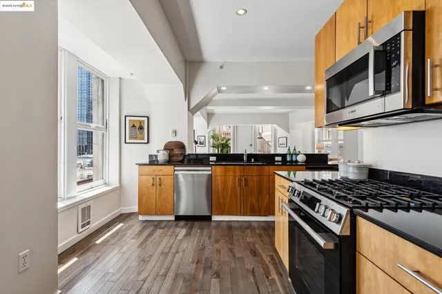 a living room with a sink