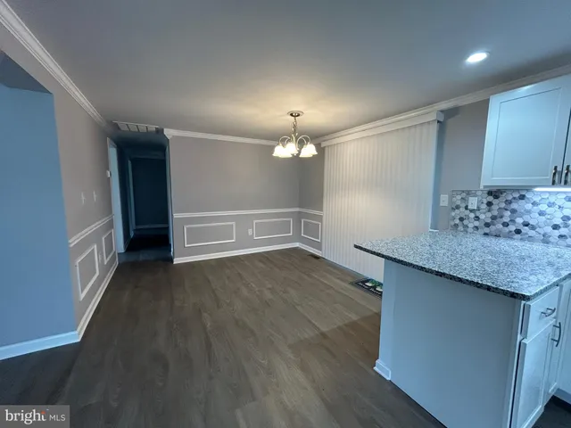 a view of a hallway in a house