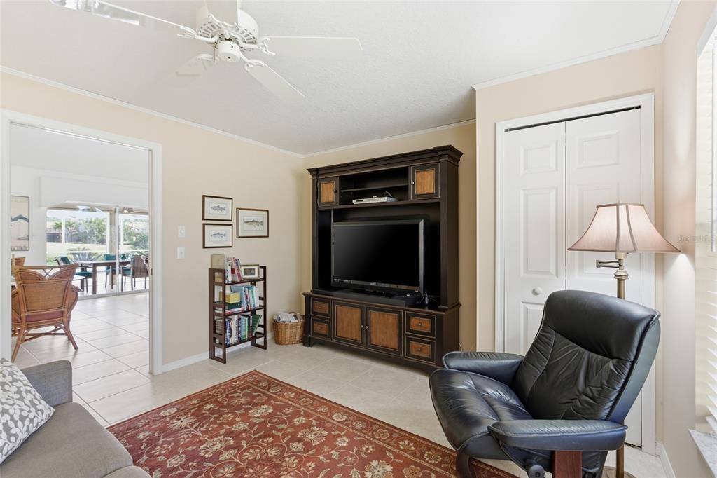 4030 Key Largo Lane Punta Gorda, FL 33955 - Photo 22 of 78 a living room with furniture and a flat screen tv
