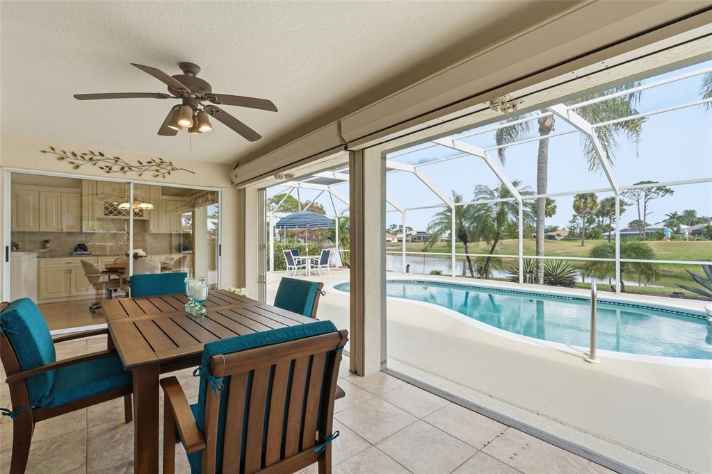 4030 Key Largo Lane Punta Gorda, FL 33955 - Photo 38 of 78 a view of a dining room with furniture window and outside view