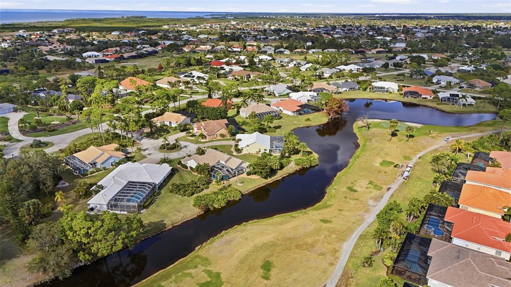 4030 Key Largo Lane Punta Gorda, FL 33955 - Photo 53 of 78 an aerial view of a residential houses with outdoor space