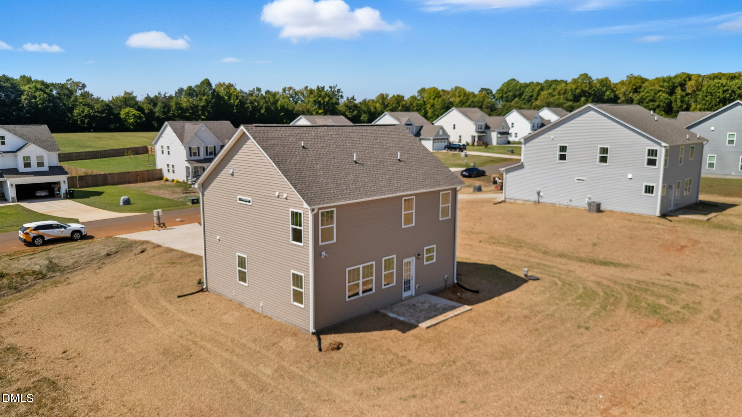 4105 Ralph Holt Court Snow Camp, NC 27349 - Photo 4 of 35 an aerial view of a house with a yard