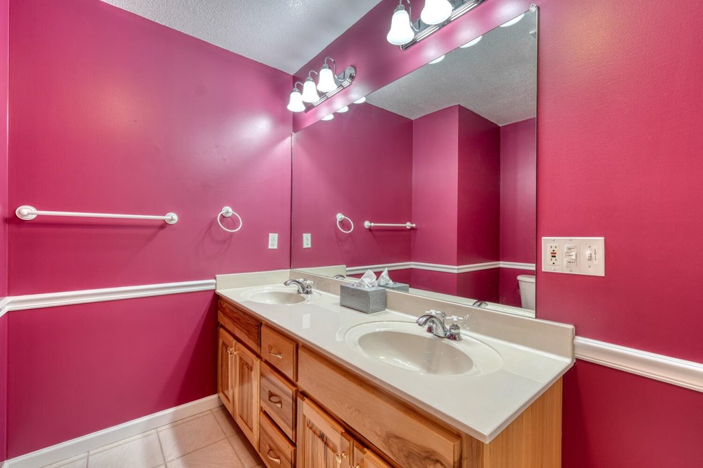 2478 High River Road Hiawassee, GA 30546 - Photo 34 of 67 a bathroom with a sink and a mirror