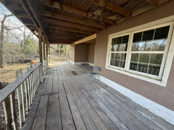 a view of a house with wooden floor and wooden floor