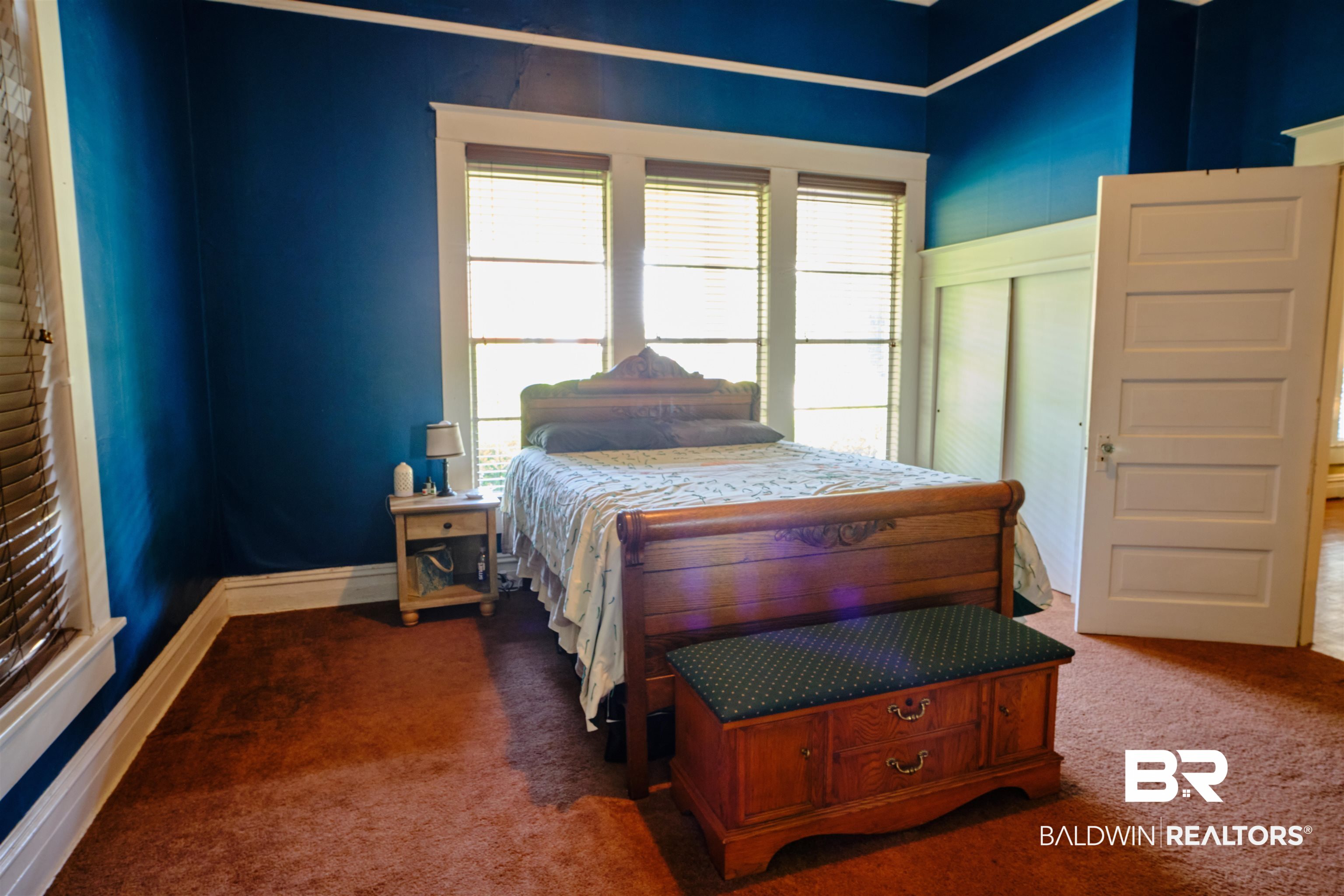 101 West Horner Street Atmore, AL 36502 - Photo 28 of 38 Bedroom featuring multiple windows and carpet floors