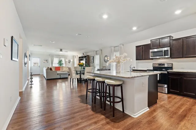 a view of a house with a garden