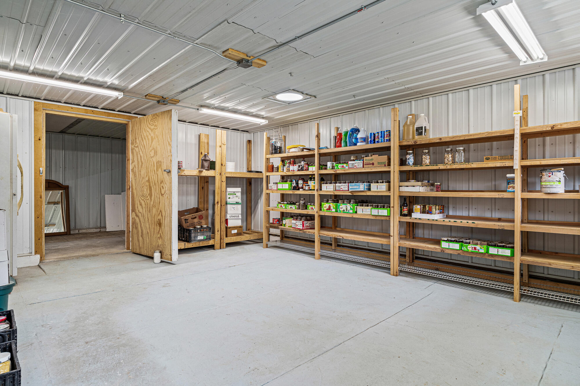 N7829 Amsterdam Prairie Road Holland, WI 54636 - Photo 32 of 45 Storage room off attached garage