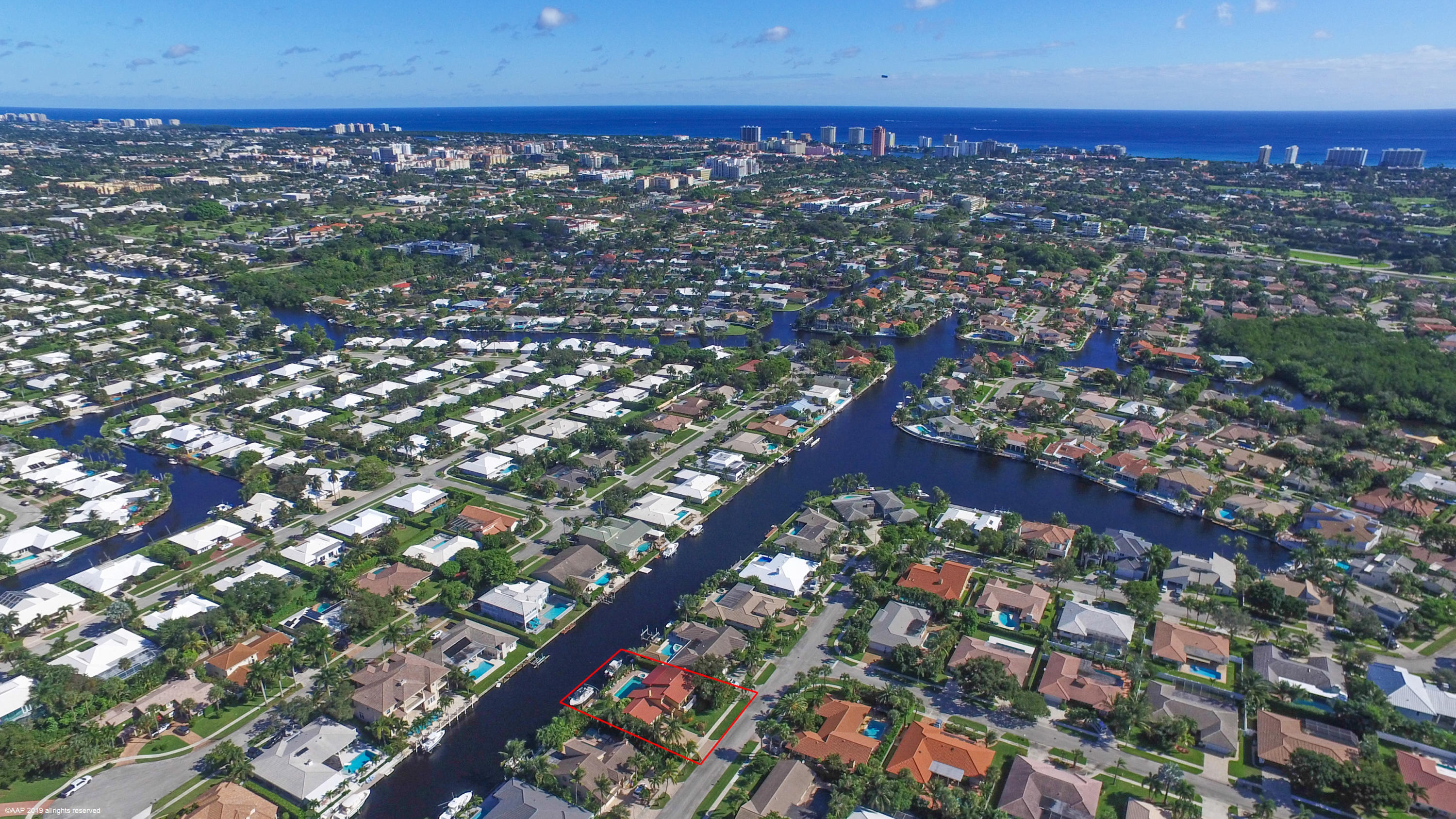 711 Southwest 15th Street Boca Raton, FL 33486 - Photo 34 of 34 EAST AERIAL