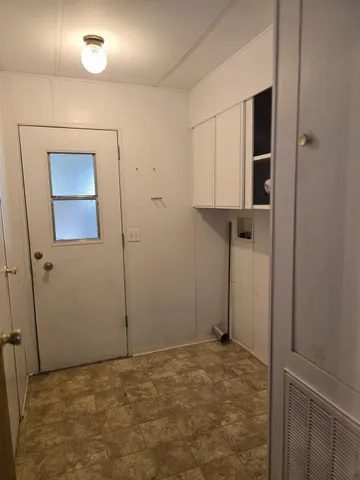 a view of empty room