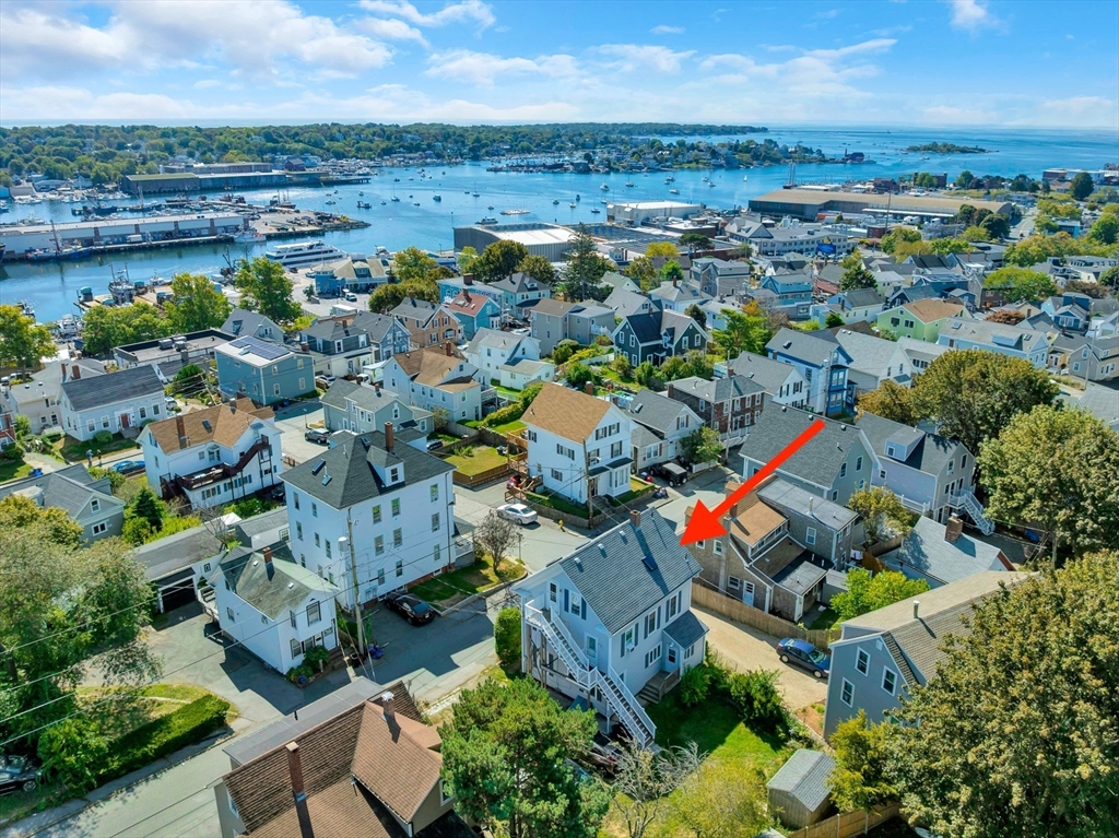 24 Taylor Street, Unit 1 Gloucester, MA 01930 - Photo 7 of 29 an aerial view of multiple house