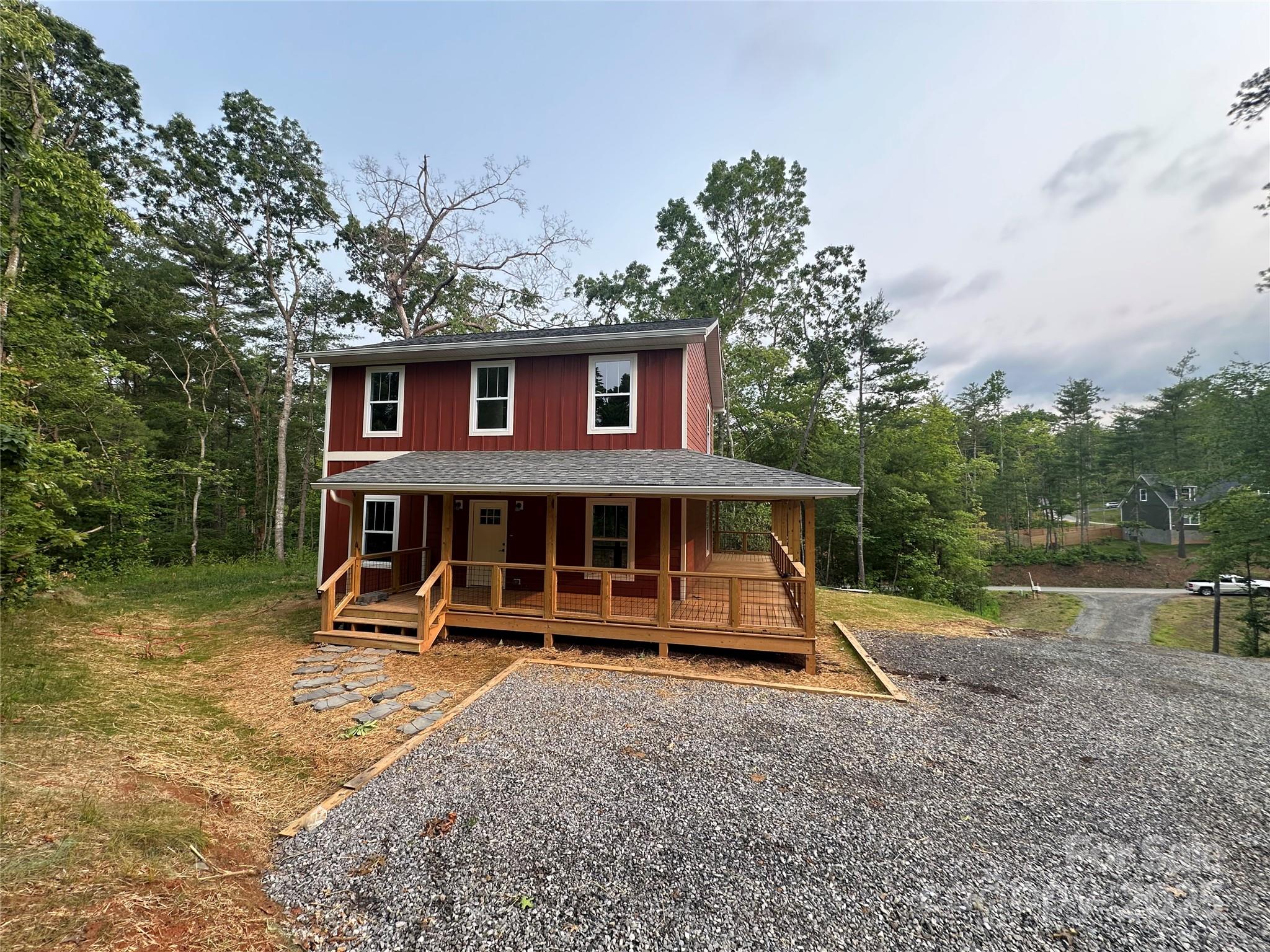206 Cascade Rdg Road Fairview, NC 28730 - Photo 38 of 38 a view of a house with a yard