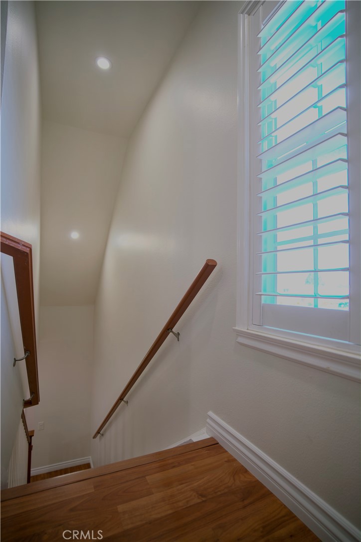 10 Raleigh Irvine, CA 92604 - Photo 13 of 28 a view of entryway with wooden floor