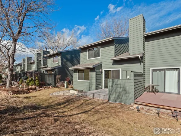 an aerial view of residential house and mountain view
