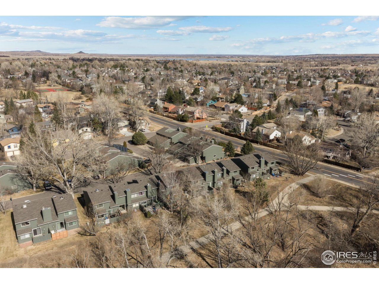 4258 Corriente Place Boulder, CO 80301 - Photo 32 of 37 an aerial view of beach and city