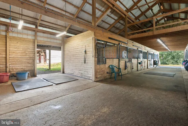 a view of a porch with furniture