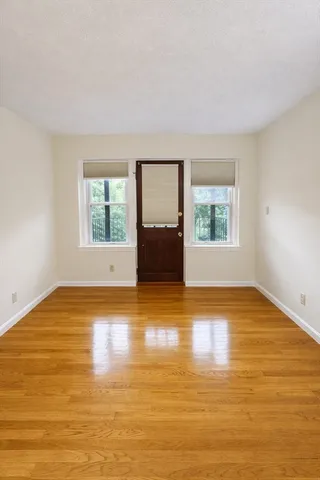 a view of an empty room with window
