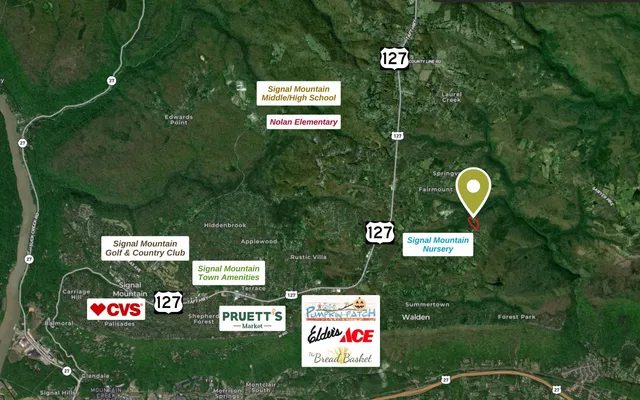 $975,000 | 6015 Sawyer Road, Signal Mountain, TN 37377