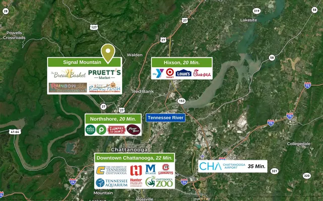 $975,000 | 6015 Sawyer Road, Signal Mountain, TN 37377