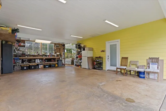 a view of a storage room with a lot of stuff