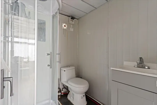 a room with furniture and a window