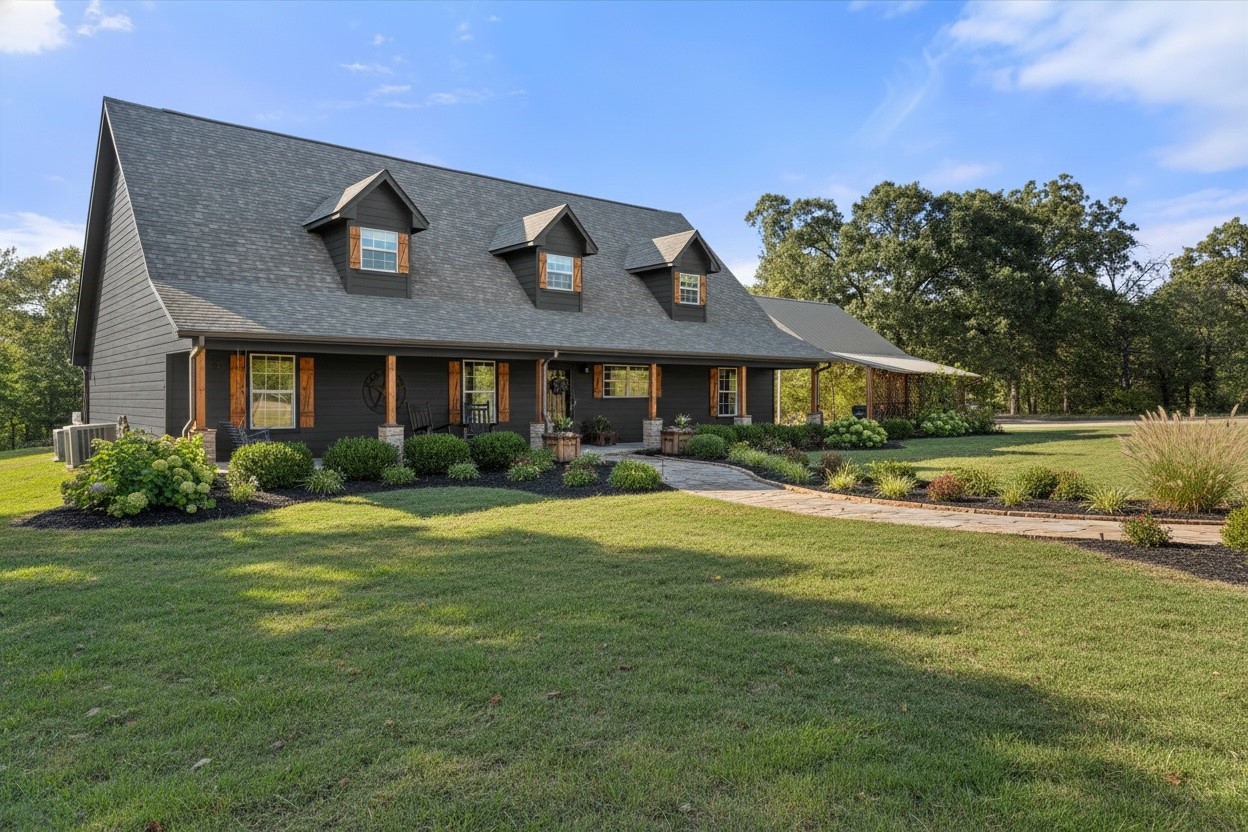 3115 Rains County Road 2610 Alba, TX 75410 - Photo 1 of 49 a front view of a house with swimming pool having outdoor seating