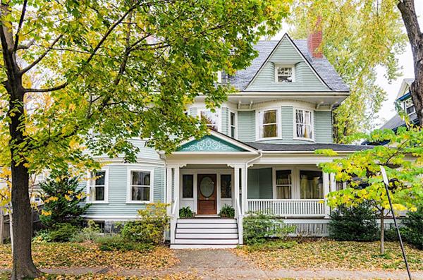 33 Manchester Road Brookline, MA 02446 - Photo 1 of 23 front view of a house with a porch
