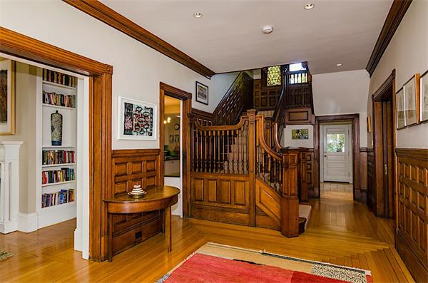33 Manchester Road Brookline, MA 02446 - Photo 4 of 23 a view of entryway and hall with wooden floor