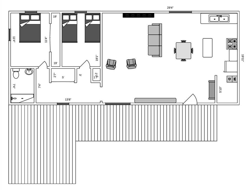 717 Deep Gap Road Burnsville, NC 28714 - Photo 22 of 23 a picture of a bathroom with a sink