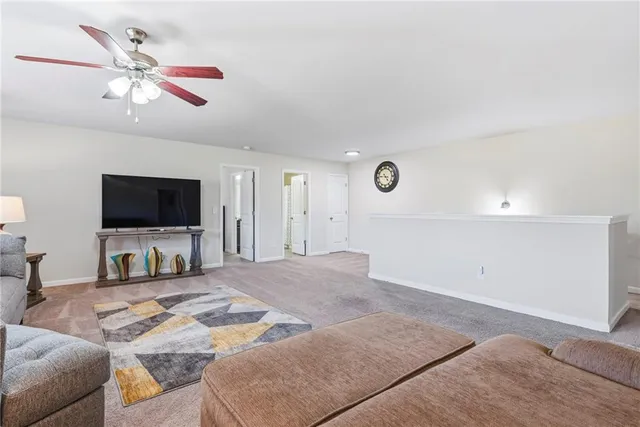 an aerial view of a city with lots of residential buildings