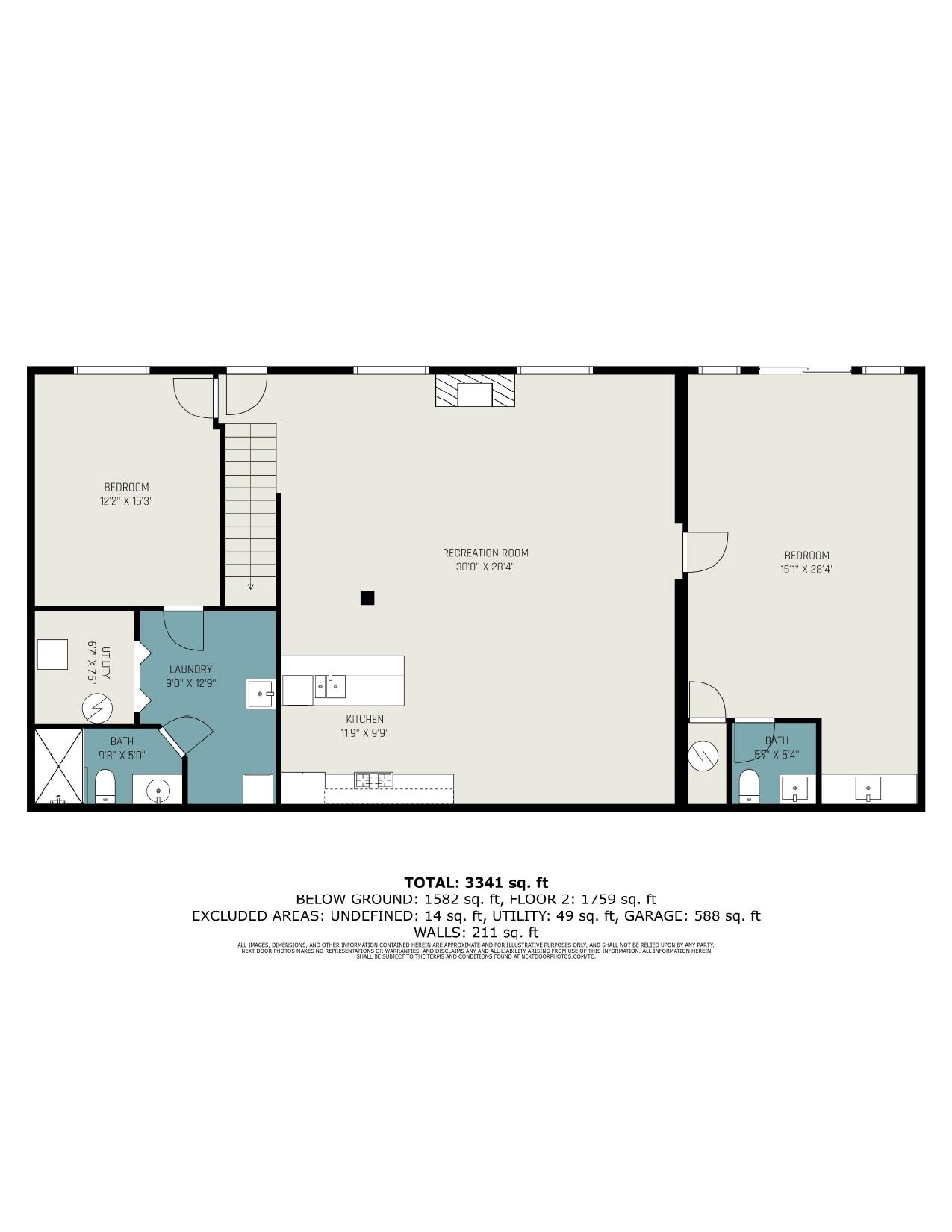 905 Elm Street Colon, MI 49040 - Photo 57 of 57 Lower Level Floorplan