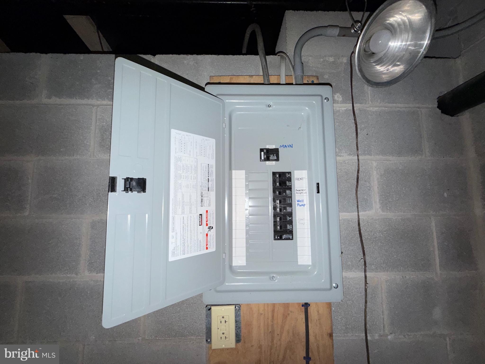 12663 St Patricks Road Southeast Little Orleans, MD 21766 - Photo 24 of 36 Panel Box Basement