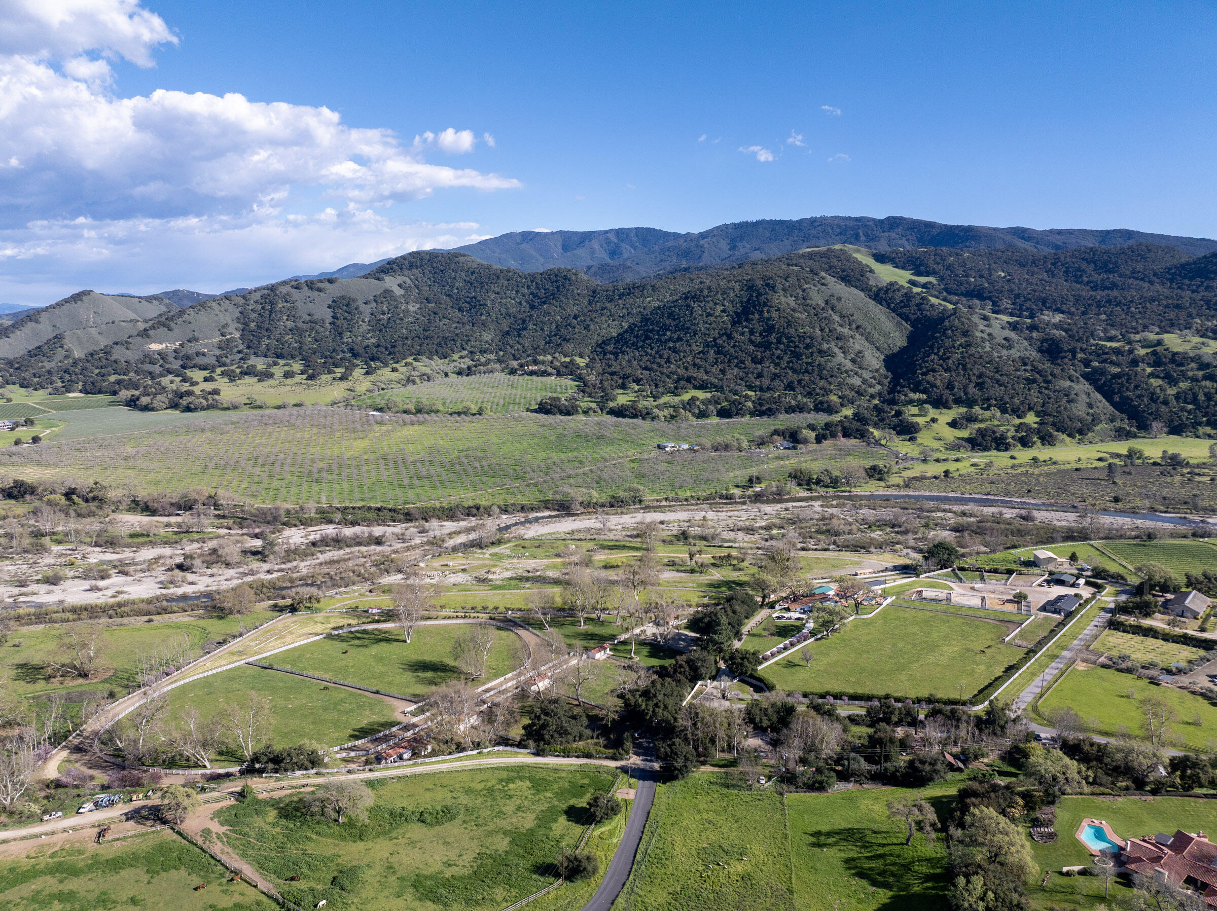 120 Meadowlark Road Santa Ynez, CA 93460 - Photo 21 of 42 a view of a lake with a mountain