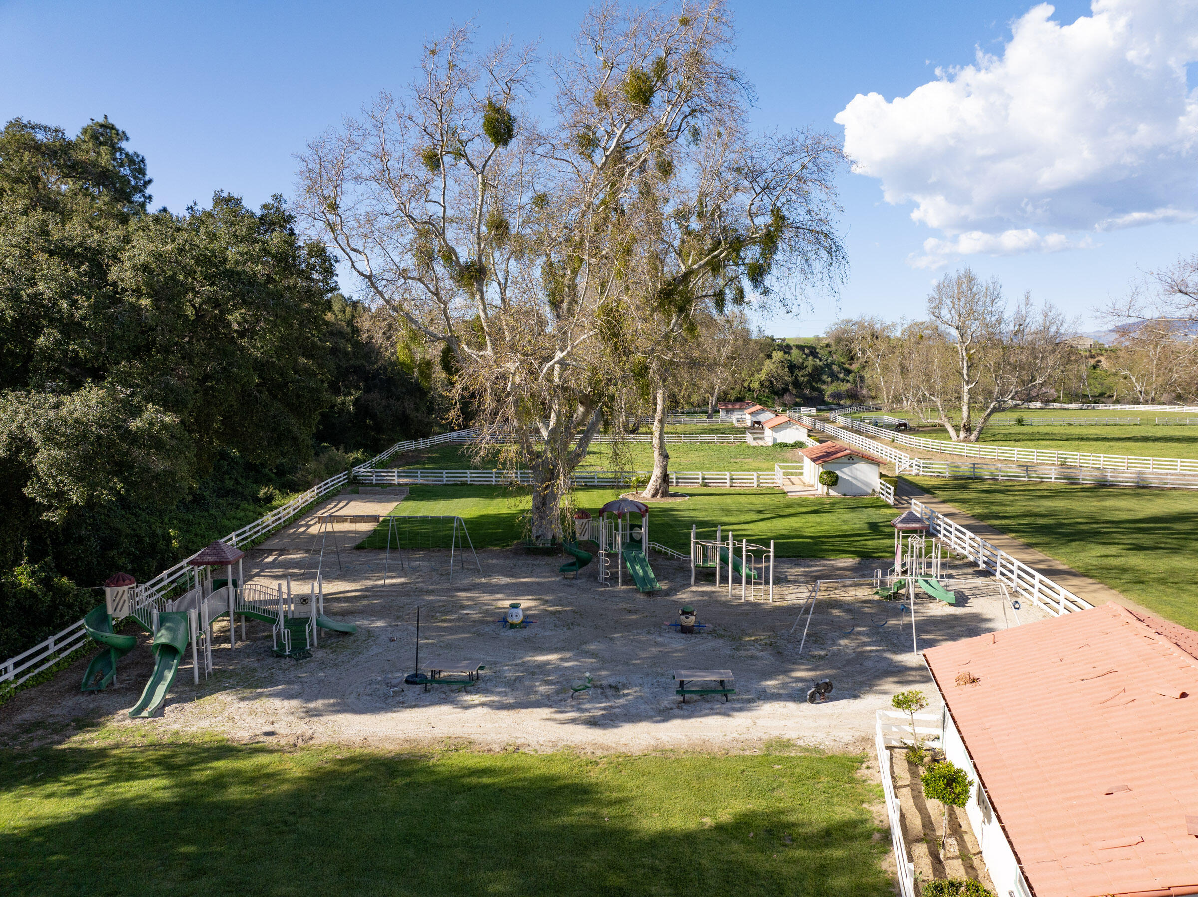 120 Meadowlark Road Santa Ynez, CA 93460 - Photo 30 of 42 an aerial view of a house with a yard