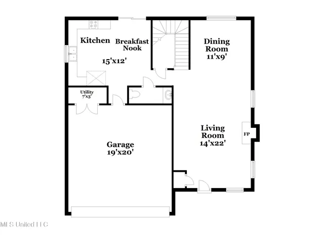 $1,790 | 7327 Fox Creek Drive, Olive Branch, MS 38654