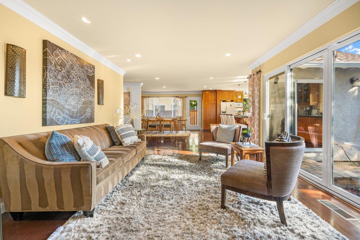 2248 Montezuma Drive Campbell, CA 95008 - Photo 14 of 36 a living room with furniture and a couch