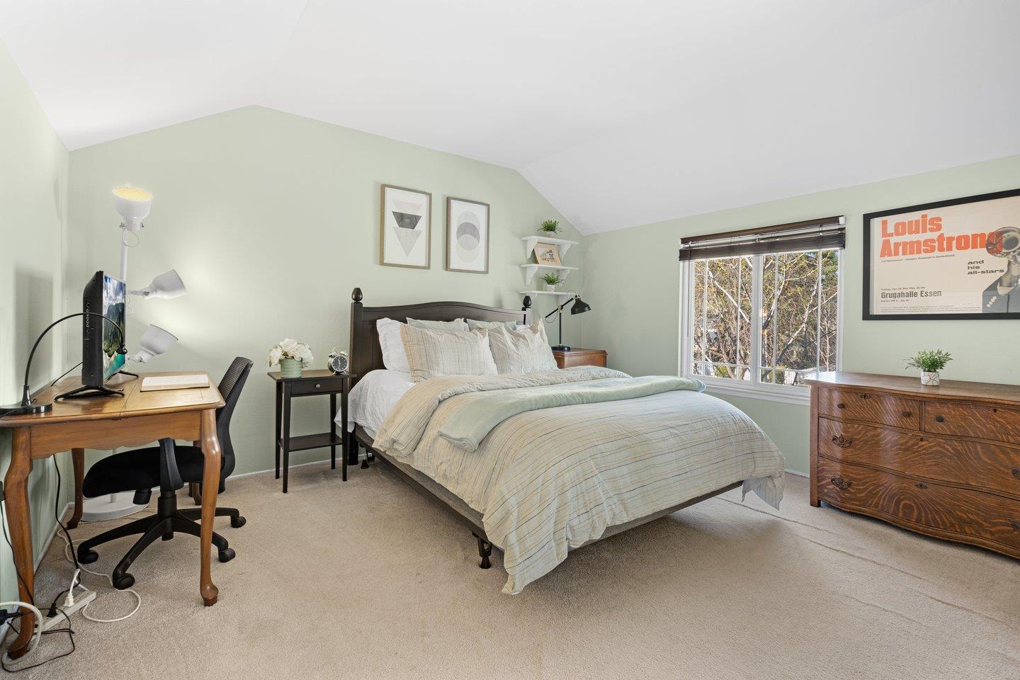 2248 Montezuma Drive Campbell, CA 95008 - Photo 21 of 36 a bedroom with a bed and with furniture