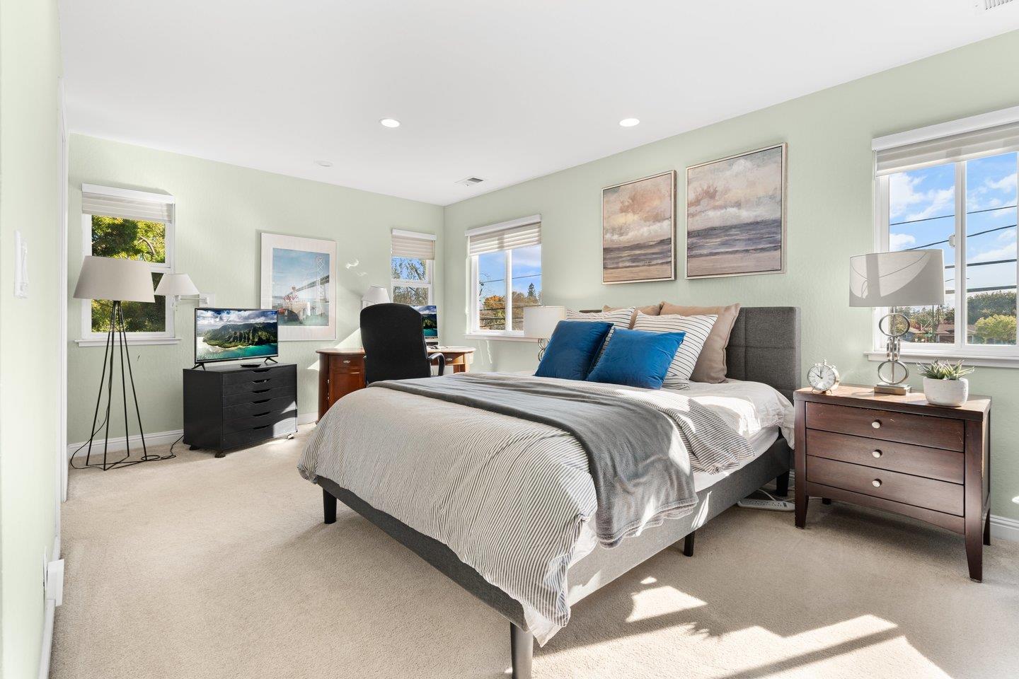 2248 Montezuma Drive Campbell, CA 95008 - Photo 24 of 36 a bedroom with a bed and dresser