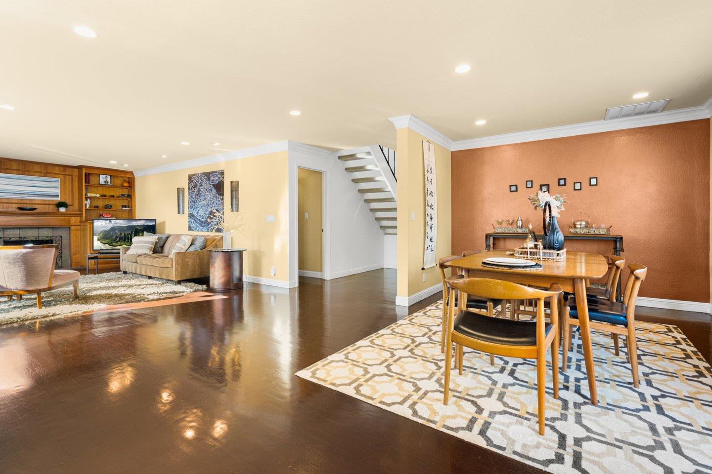 2248 Montezuma Drive Campbell, CA 95008 - Photo 5 of 36 a dining room with furniture and wooden floor