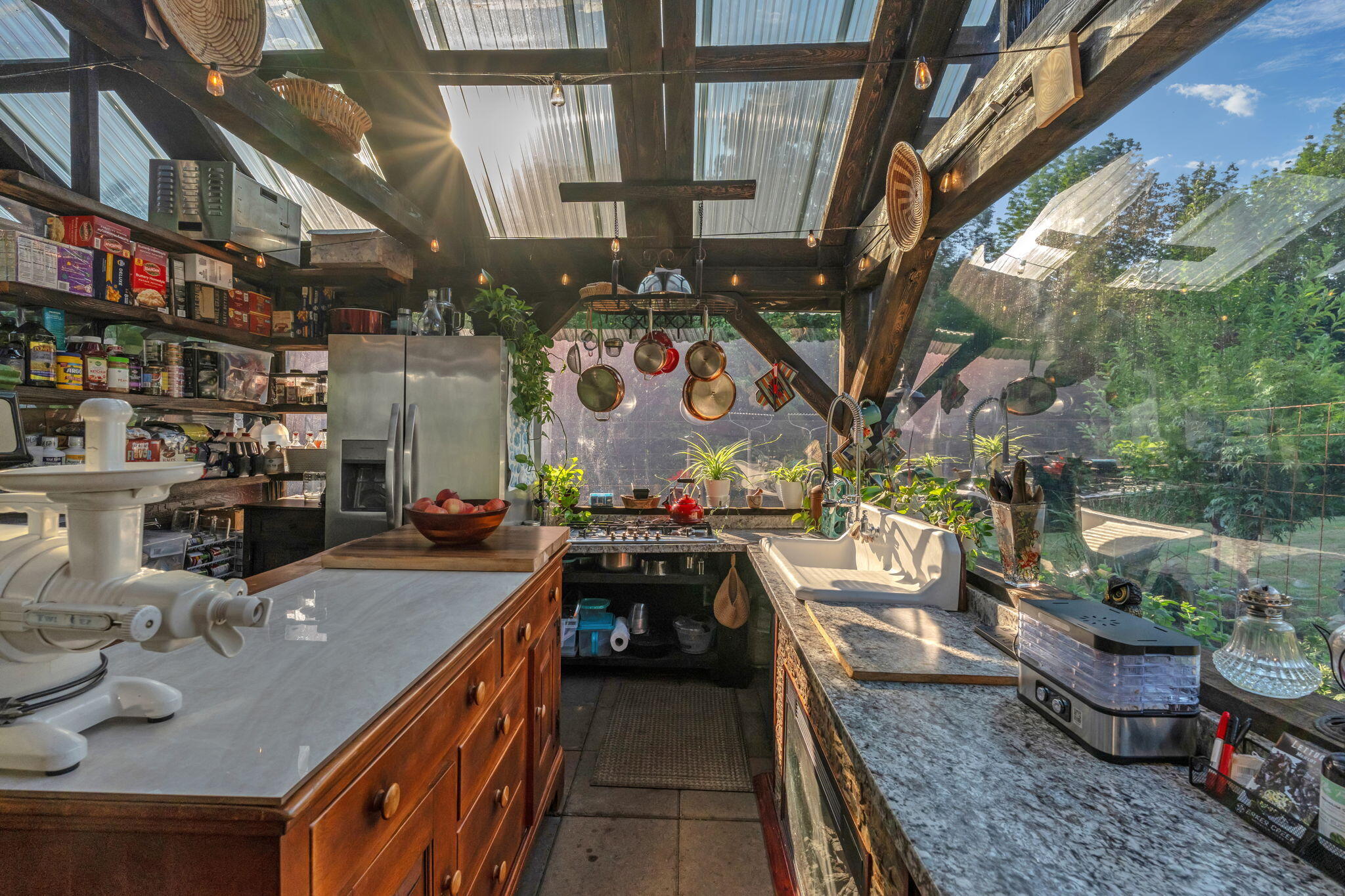 145 East Road Bradford, ME 04410 - Photo 38 of 107 Greenhouse Kitchen
