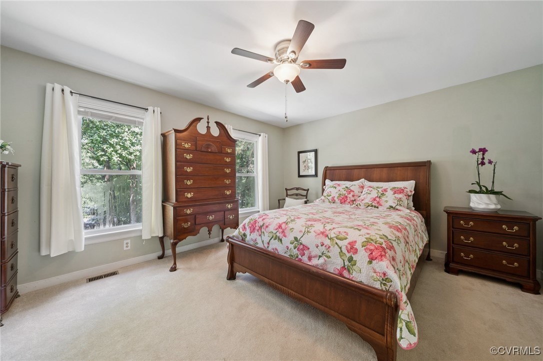 3000 Cove Ridge Road Midlothian, VA 23112 - Photo 34 of 47 a bedroom with a bed and a large window