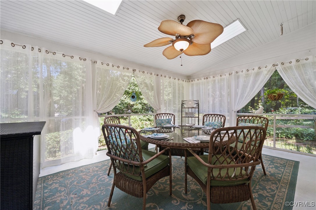 3000 Cove Ridge Road Midlothian, VA 23112 - Photo 40 of 47 a view of a dining room with furniture window and outside view