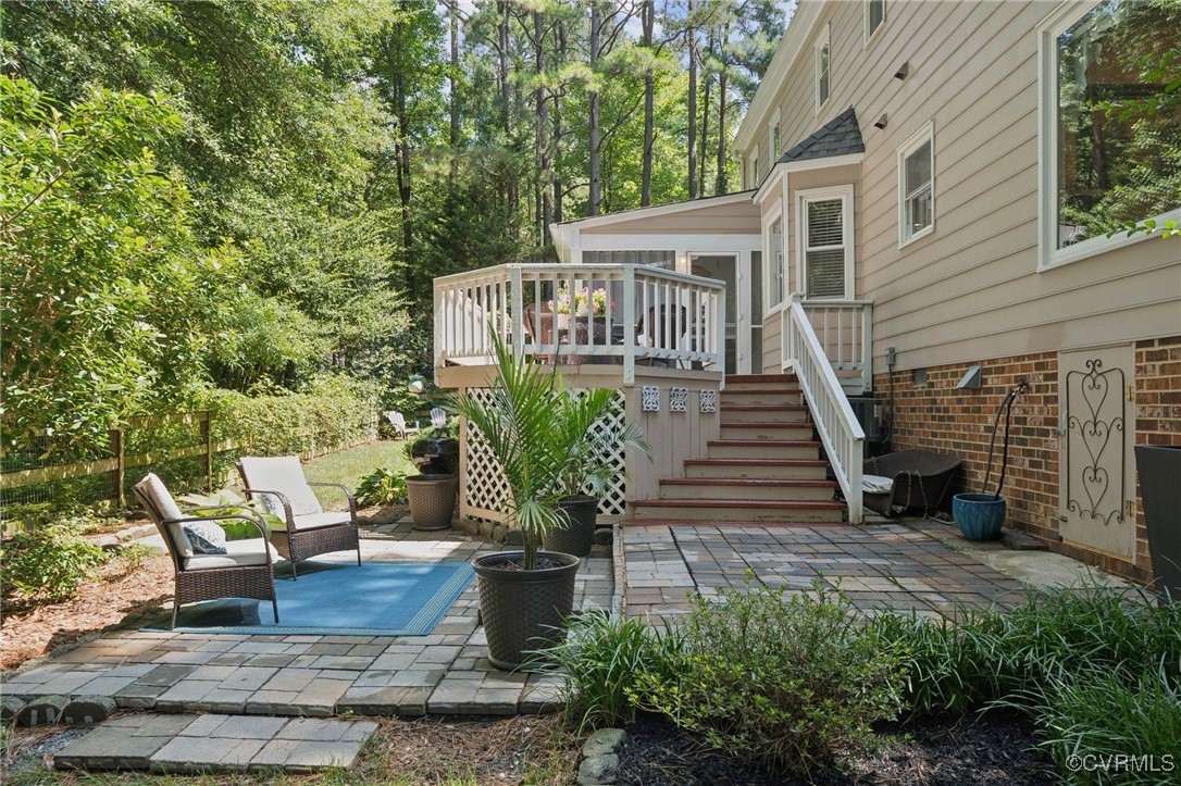 3000 Cove Ridge Road Midlothian, VA 23112 - Photo 41 of 47 a view of a house with backyard and sitting area