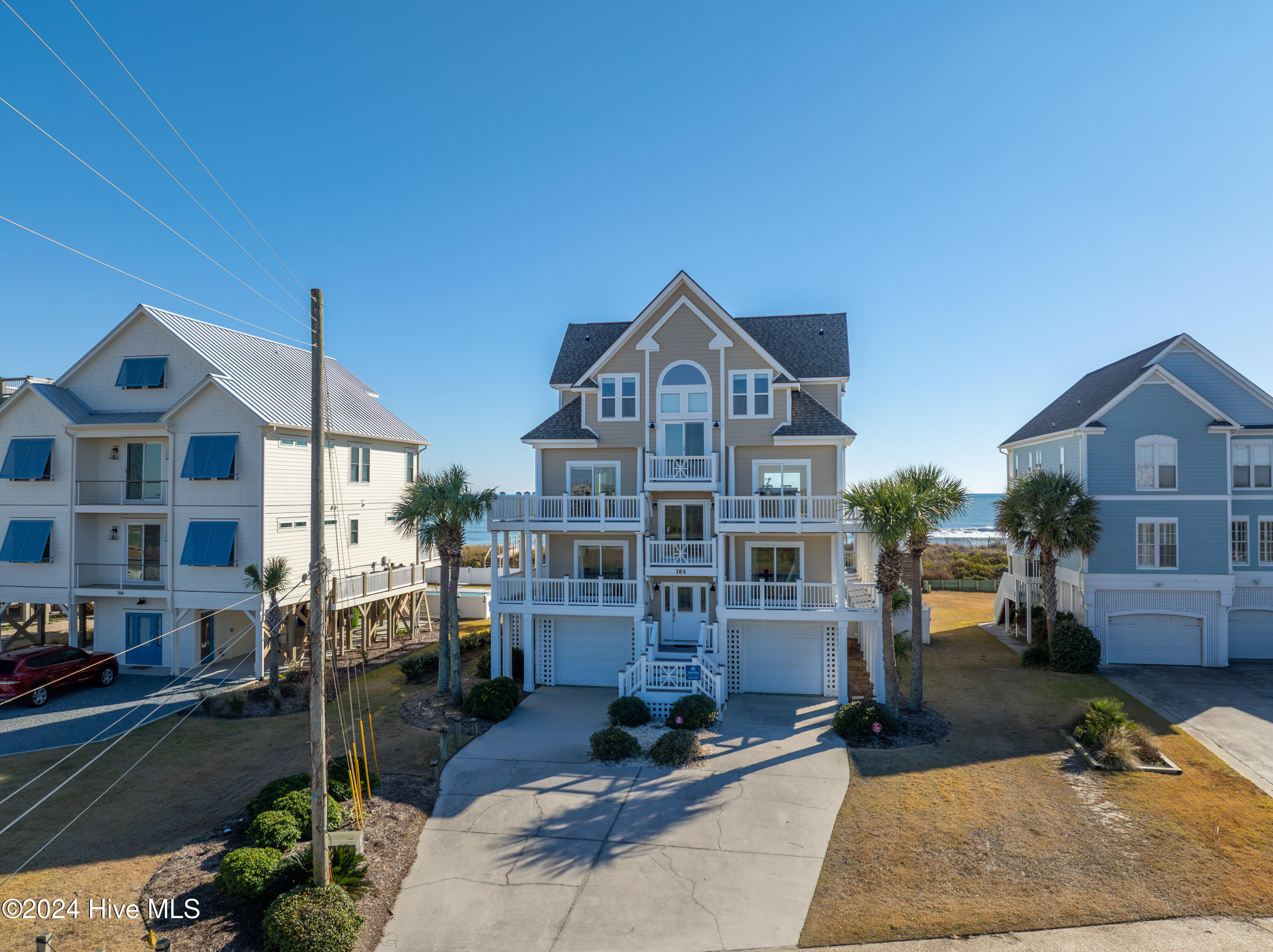 764 New River Inlet Road North Topsail Beach, NC 28460 - Photo 2 of 68 764 New River Inlet Road - Aerial - Edit